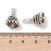 Tibetan Style Alloy Pendants X-TIBEP-GC101-AS-RS-3