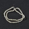 Electroplate Transparent Glass Beads Strands EGLA-P061-04C-AB17-2
