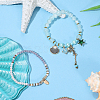 1Bag Plastic & Glass Beaded Stretch Bracelets BJEW-PA0001-10B-4