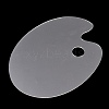 Clear Acrylic Paint Palette AJEW-Z052-01A-2
