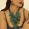 Alloy Aluminum and Acrylic Resin Jewelry Sets FS-WGFFF05-07-1