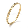 304 Stainless Steel & Rhinestone Hinged Bangles for Women BJEW-Z178-02G-4