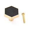 Hexagon Brass Box Handles & Knobs DIY-P054-B01-1