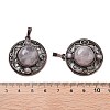 Natural Rose Quartz Pendants G-Q158-03A-R06-3