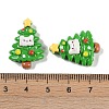 Christmas Opaque Resin Decoden Cabochons CRES-M036-12H-3