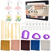 DIY Polymer Clay Dangle Earring Making Kits DIY-YWC0005-05B-1