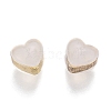 Heart Silicone Ear Nuts SIL-N003-05G-1
