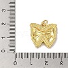 Rack Plating Brass Micro Pave Cubic Zirconia Pendants KK-H473-08E-G-3