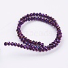 Electroplate Glass Beads Strands LS-EGLA-D020-3x2mm-84-2