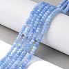 Dyed Natural Malaysia Jade Rondelle Beads Strands G-E316-2x4mm-60-5