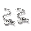 Tarnish Resistant 304 Stainless Steel Chain Extender LS-STAS-K195-28P-1
