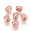 Alloy Beads PALLOY-P144-18RG-3A-1