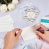 Envelope and Pattern Greeting Cards Sets DIY-WH0168-51-6
