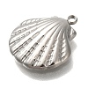 Anti-Tarnish 304 Stainless Steel Pendants STAS-P371-099P-2