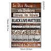 Black Civil Rights Black Lives Matter Garden Flag AJEW-WH0116-001A-08-2