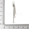 S925 Sterling Silver Pendant STER-H115-10D-AS-3