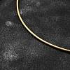 Casual Style 304 Stainless Steel Snake Chain Choker Necklaces STAS-O037-05G-4