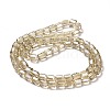 Electroplate Glass Beads Strands EGLA-D030-19I-2