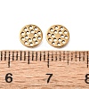 Hollow 304 Stainless Steel Charms STAS-G385-05G-01-3