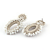 Rhinestone Braided Ear Studs for Women FIND-PW0024-19A-2