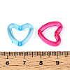 Transparent Acrylic Bead Frames X-TACR-T015-017-3