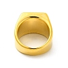 Heart 304 Stainless Steel Finger Rings for Men STAS-K248-04AG-2