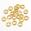 Open Jump Rings Brass Jump Rings JRC5MM-G-1