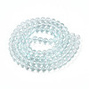 Baking Paint Transparent Glass Beads X1-DGLA-N006-8mm-07-2