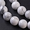 Natural Howlite Beads Strands G-D855-13-8mm-3