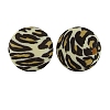 Silicone Beads Loose Silicone Beads Kit Leopard Print Silicone Beads for Keychain Making Bracelet Necklace FIND-SZC0014-165-1