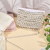 Iron Rhinestone Cup Chains DIY-GL0005-71-5