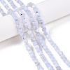 Natural Blue Lace Agate Beads Strands G-N342-126-4