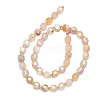 Natural Cherry Blossom Agate  Beads Strands G-I376-D37-01-2