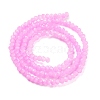 Baking Painted Imitation Jade Glass Bead Strands X-DGLA-A034-J2MM-A44-2