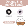 Opaque Acrylic Beads ACRC-TA0001-01-4