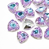 DIY Pointed Back K9 Glass Rhinestone Cabochons RGLA-T071-12mm-001VL-1