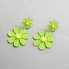Acrylic Dangle Stud Earrings FS-WGE0E39-04-1