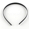 Plain Headwear Hair Accessories Plastic Hair Band Findings OHAR-S186-02-2