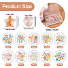 200Pcs 10 Styles Transparent Acrylic Beads TACR-TA0001-28-4
