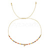 Bohemian Style Brass Charm Bracelets JG3497-16-1