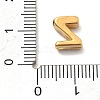 Ion Plating(IP) 304 Stainless Steel Charms STAS-R138-07G-Z-3