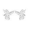 Phoenix 999 Silver Stud Earrings for Mother's Day PA8256-1