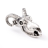 Tibetan Style 304 Stainless Steel Pendants STAS-P305-36AS-3