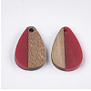 Resin & Walnut Wood Pendants RESI-S358-14F-2