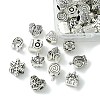 60Pcs 12 Style Tibetan Style Alloy European Beads TIBEB-FS0001-04-4