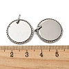 Non-Tarnish 304 Stainless Steel Pendants LS-STAS-L022-183P-3