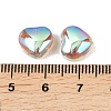 Electroplate Glass Bead EGLA-H102-08V-3