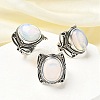 Opalite Adjustable Rings RJEW-I108-02AS-05-1