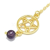 Round Resin Dowsing Pendulum Big Pendants G-C117-01G-02-3