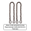 Zinc Alloy Curtain Hanging Decorations EL-TAC0001-09B-11